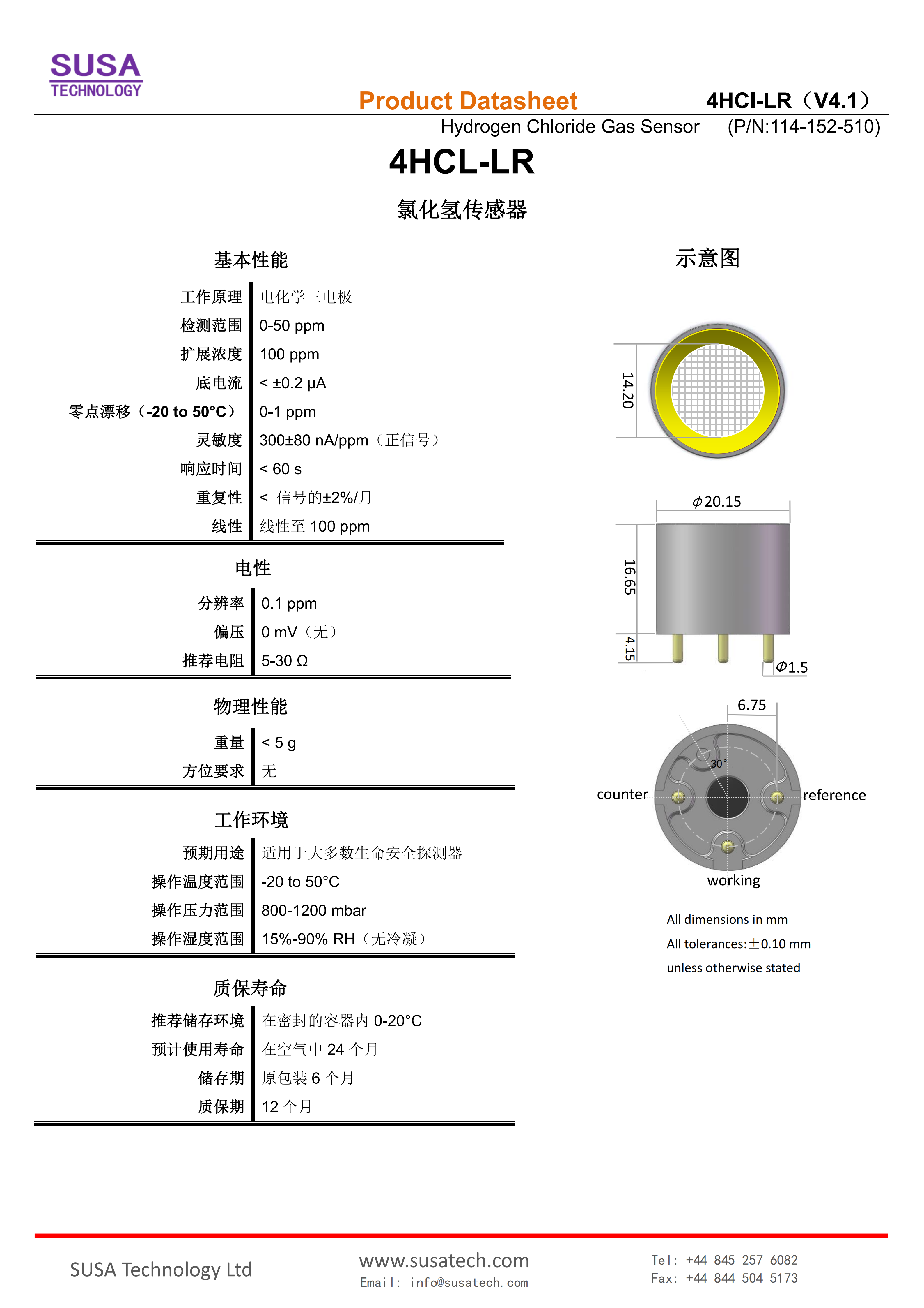 SUSA 4HCl-LR datasheet_01.png